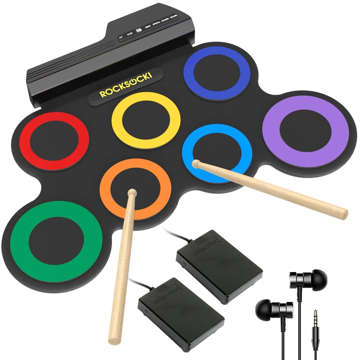  Alesis 7pad-lite 7-pad electronic drum kit — product photo