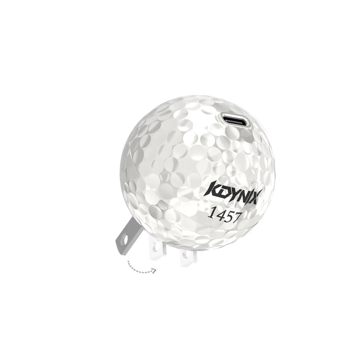 KDYNIX KDYNIX KD25G1 20W USB-C GaN III charger 15 16 17 24 25 30 50 100 2.4 3.0 — product photo