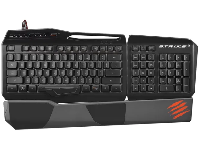 MAD CATZ MAD CATZ S.T.R.I.K.E. 3 Keyboard Black USB 60g Actuation Force — product photo