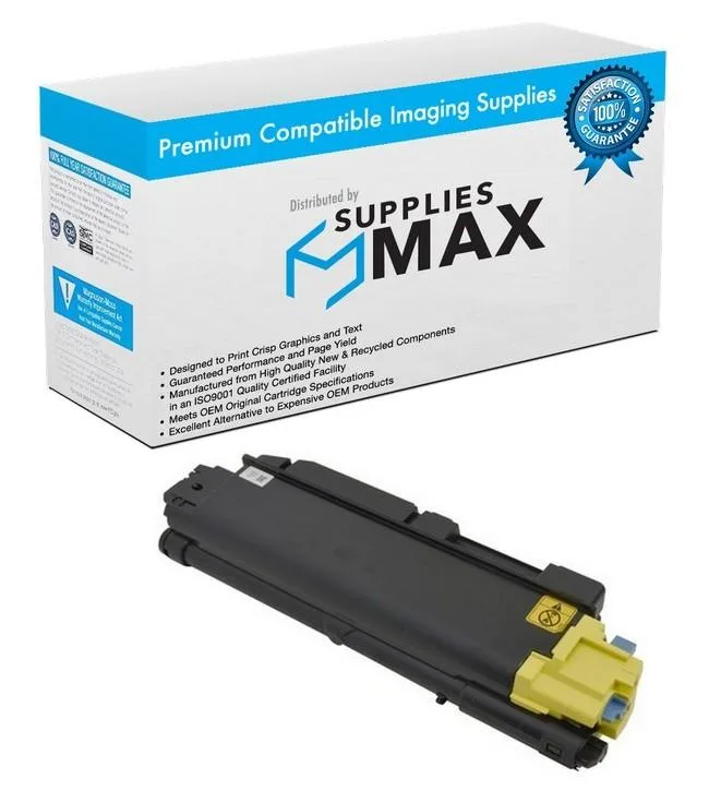 SuppliesMax SuppliesMax KYO1T02TXAUS0 Yellow Toner Cartridge 13000 Pages — product photo