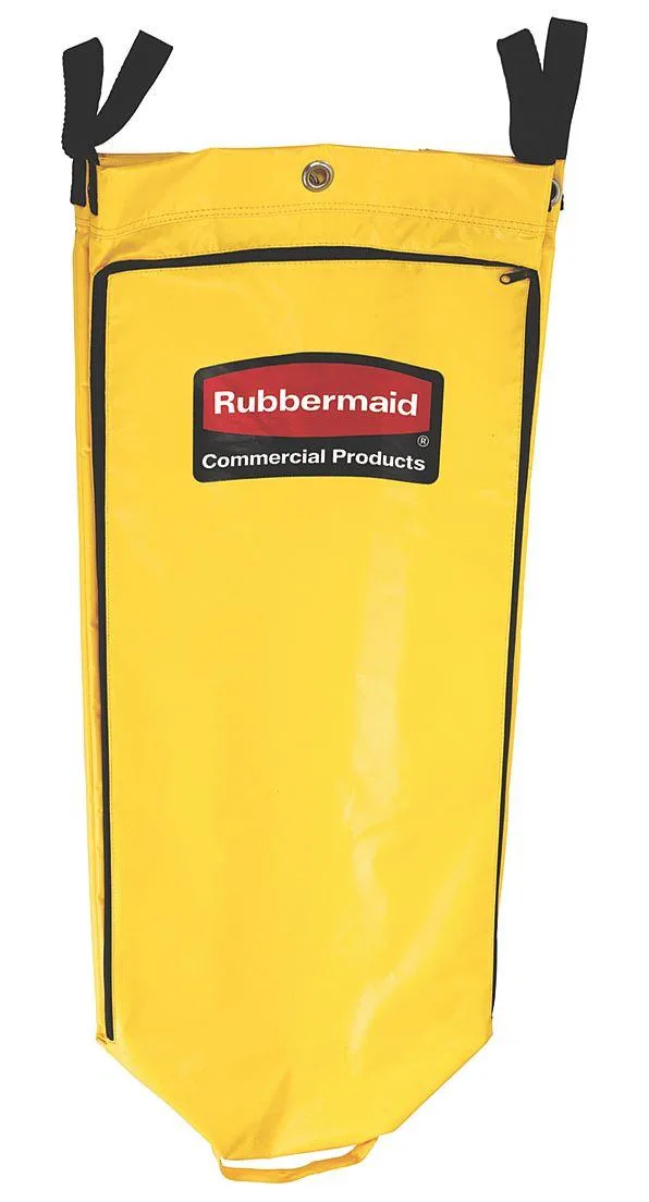 Yellow vinyl replacement bag, single unit