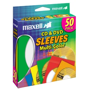maxell maxell 190134 CD DVD Sleeves 50 Pack — product photo