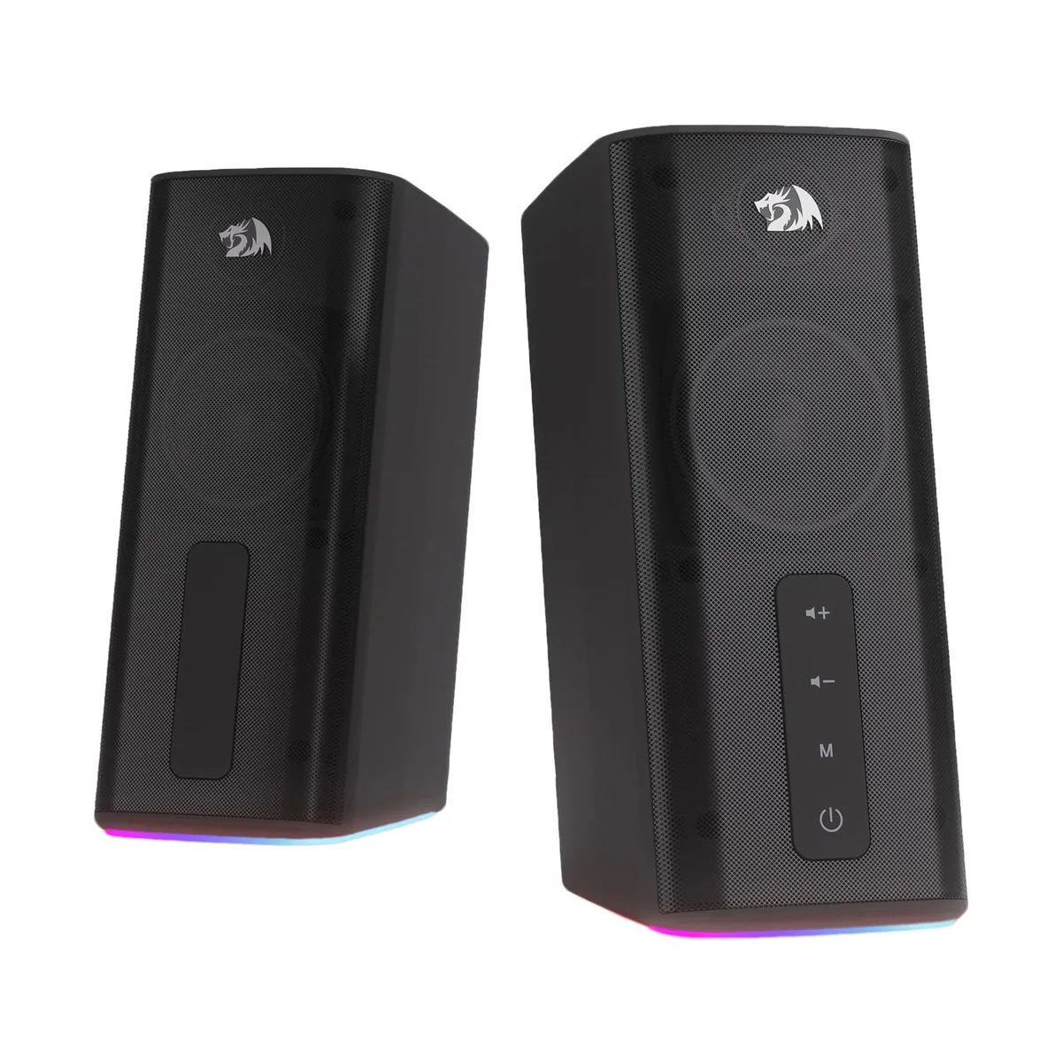  GS814 Stereo Desktop Speaker 20W BT AUX RGB 83in Cable — product photo