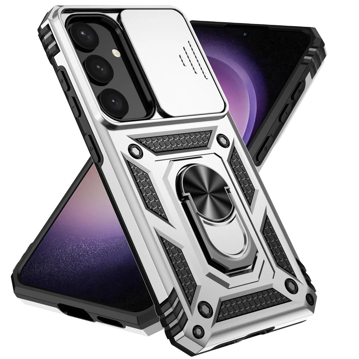 TYJKeJi TYJKeJi Case for Samsung Galaxy S25 Plus 6.7 Silver — product photo