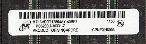 Micron Technology, Inc. Micron Technology, Inc. MT16VDDT12864AY-40BF2 DDR400 1GB desktop RAM — product photo
