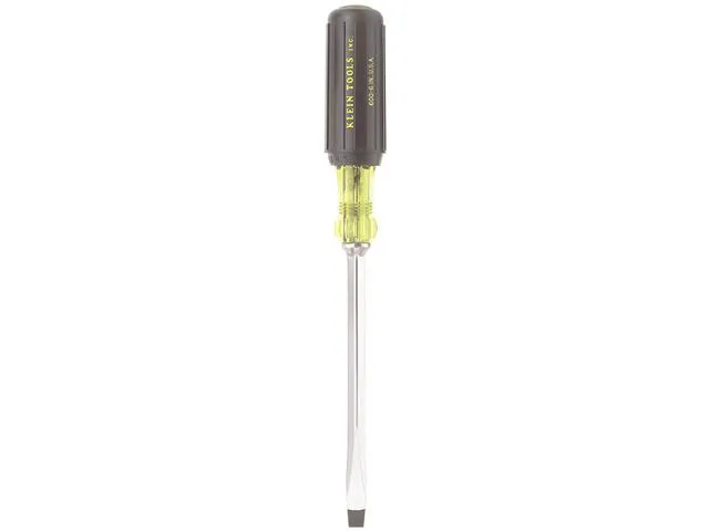 Ivory-handled keystone-tip screwdriver with square shank