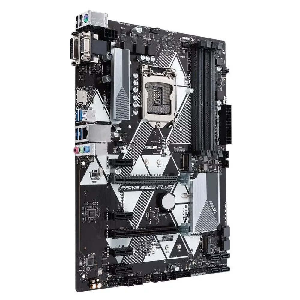 ASUS ASUS PRIME B365-PLUS Intel motherboard LGA 1151 DDR4 ATX DVI-D — product photo