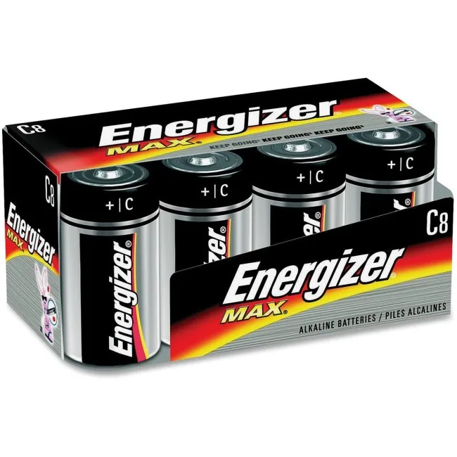 ENERGIZER ENERGIZER E93BP-8H Alkaline C Battery 8 Pack Charger — fotografija proizvoda