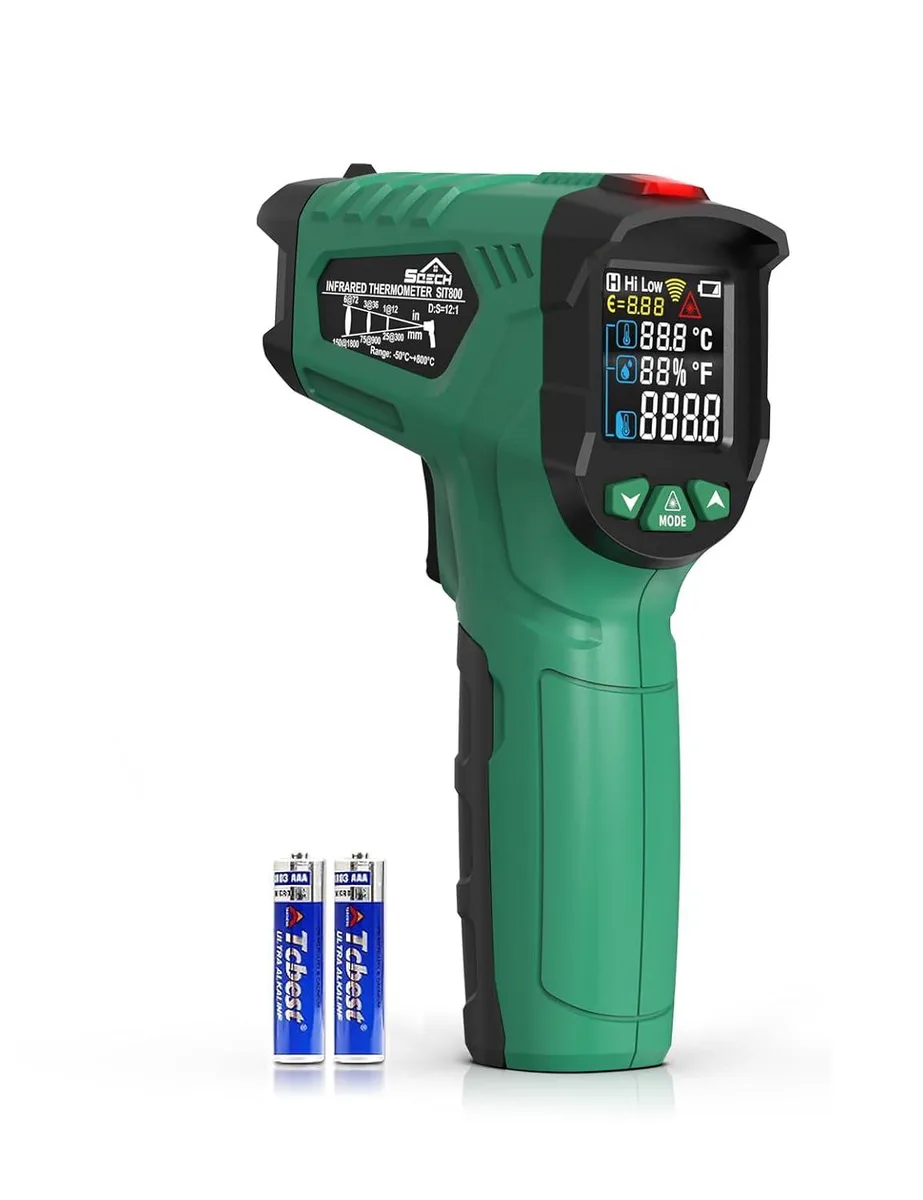 DURFICST DURFICST Infrared Thermometer Gun with Humidity Measurement — product photo