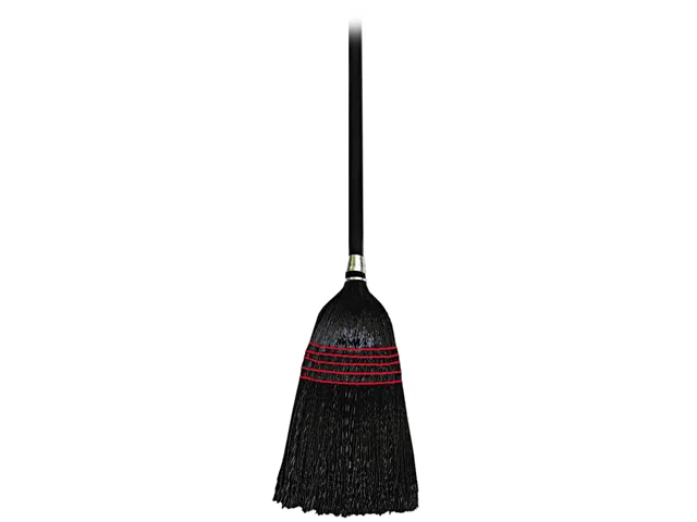 Boardwalk Boardwalk BWK930BP Flagged-Tip Poly Broom 57-58.5in 12pk — product photo