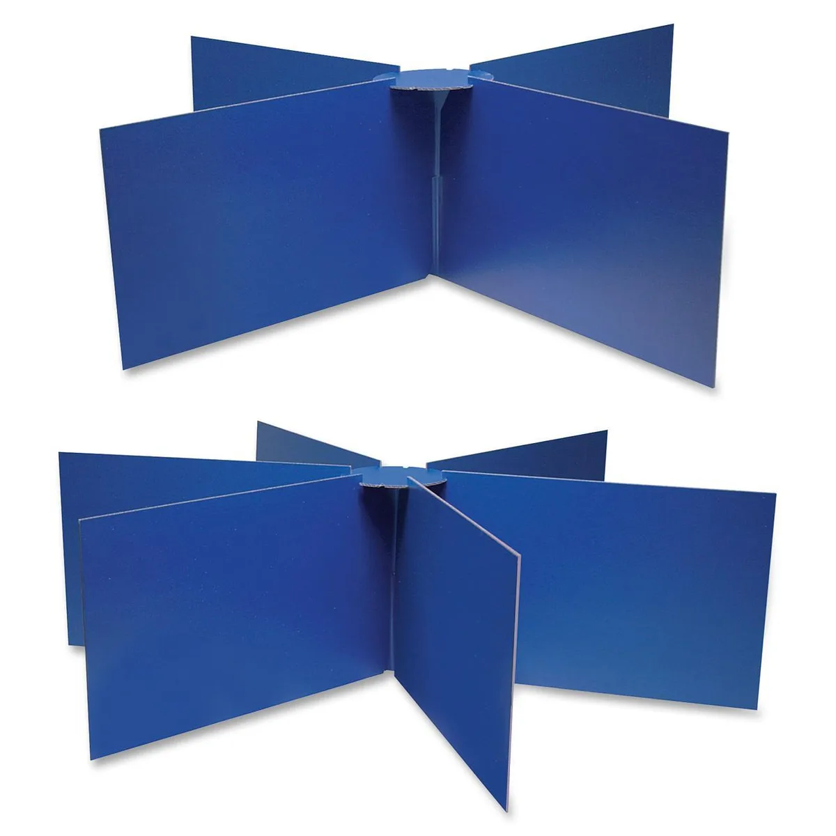 Pacon Pacon 3788 Round Table Privacy Board 48" x 14" Blue — product photo