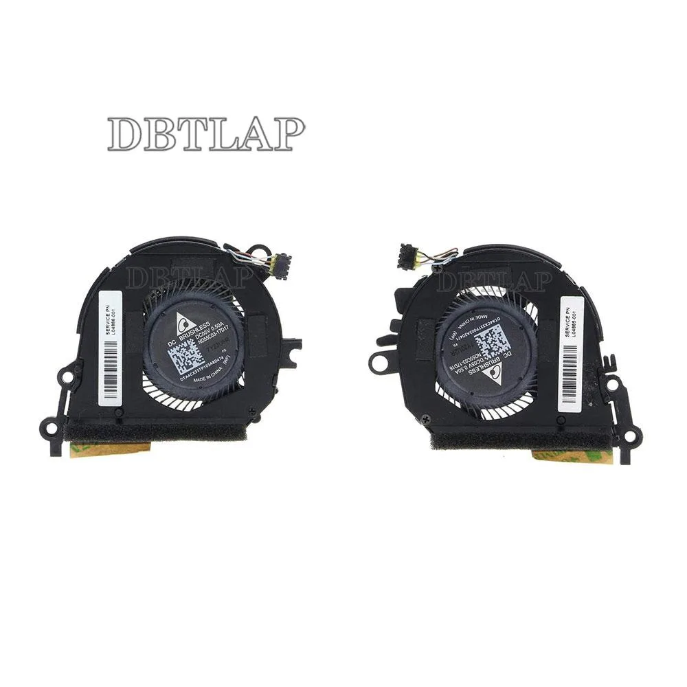 DBTLAP DBTLAP CPU+GPU Laptop Fan for HP 13" Spectre X360 13t-ae000 R+L Cooling Fan — product photo