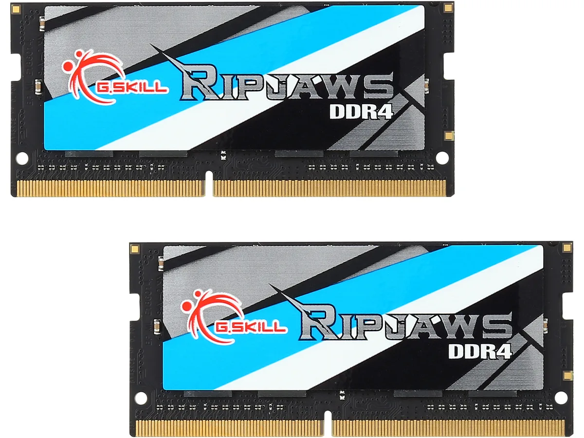 G.SKILL G.SKILL F4-2400C16D-16GRS Ripjaws 16GB (2 x 8GB) DDR4 2400 CL16 260-Pin SO-DIMM laptop RAM — product photo