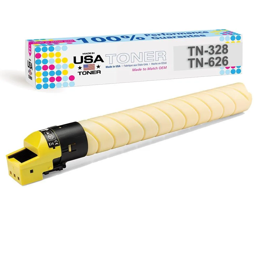 MADE IN USA TONER MADE IN USA TONER Compatible TN626Y Yellow Toner Cartridge — product photo