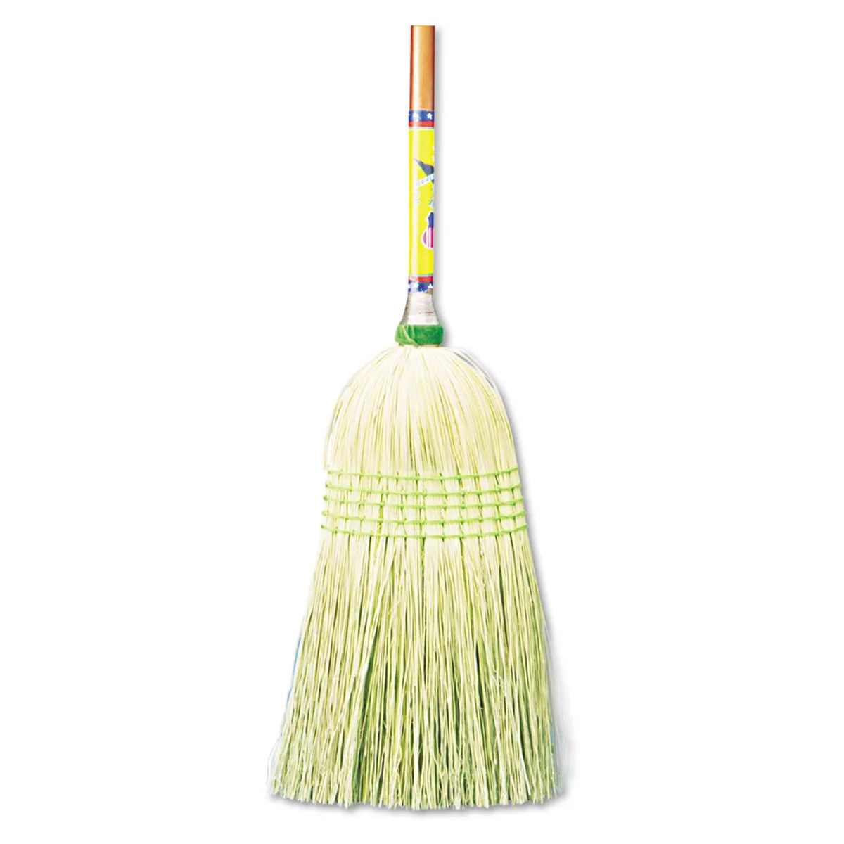 Boardwalk Boardwalk BWK926CCT Parlor Broom Corn Fiber 55" Wood Handle 12/Carton — product photo