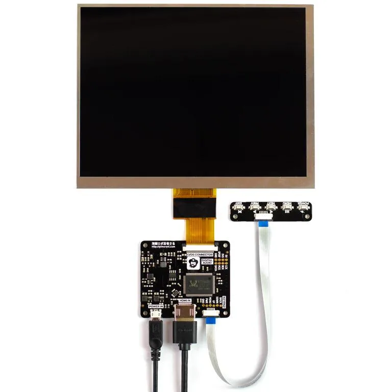 Pimoroni Pimoroni PIM372 HDMI 8" LCD Screen Kit 1024x768 with Keypad — product photo