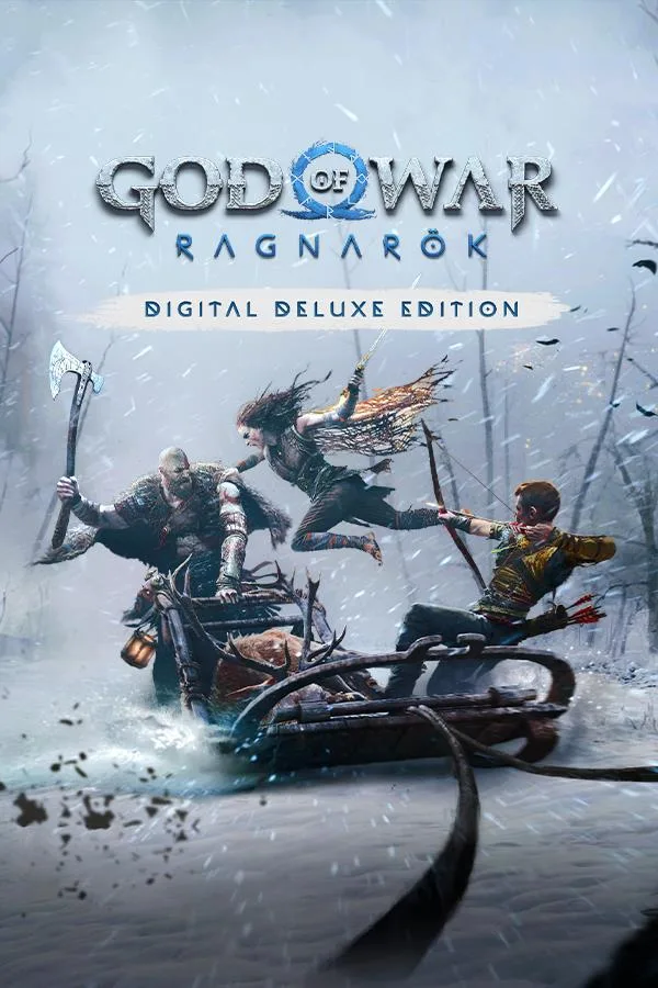 PlayStation PlayStation God of War Ragnarök Deluxe Edition PC Steam downloadable game — product photo
