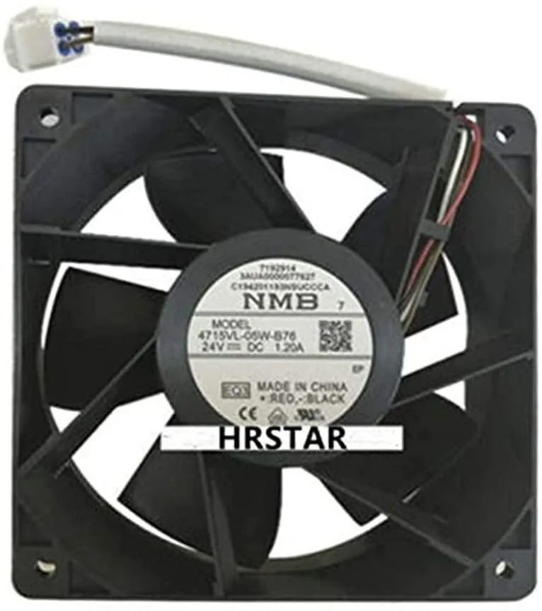 CAFELE CAFELE 4715VL-05W-B76 DC 24V 1.20A 120x120x38mm case fan — product photo