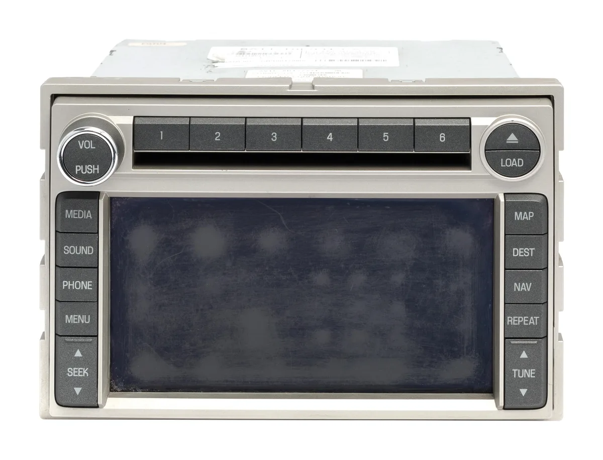 1 Factory Radio 1 Factory Radio 8A1T-18K931-CA AM FM Radio GPS Navigation 6 Disc CD Player receiver — product photo