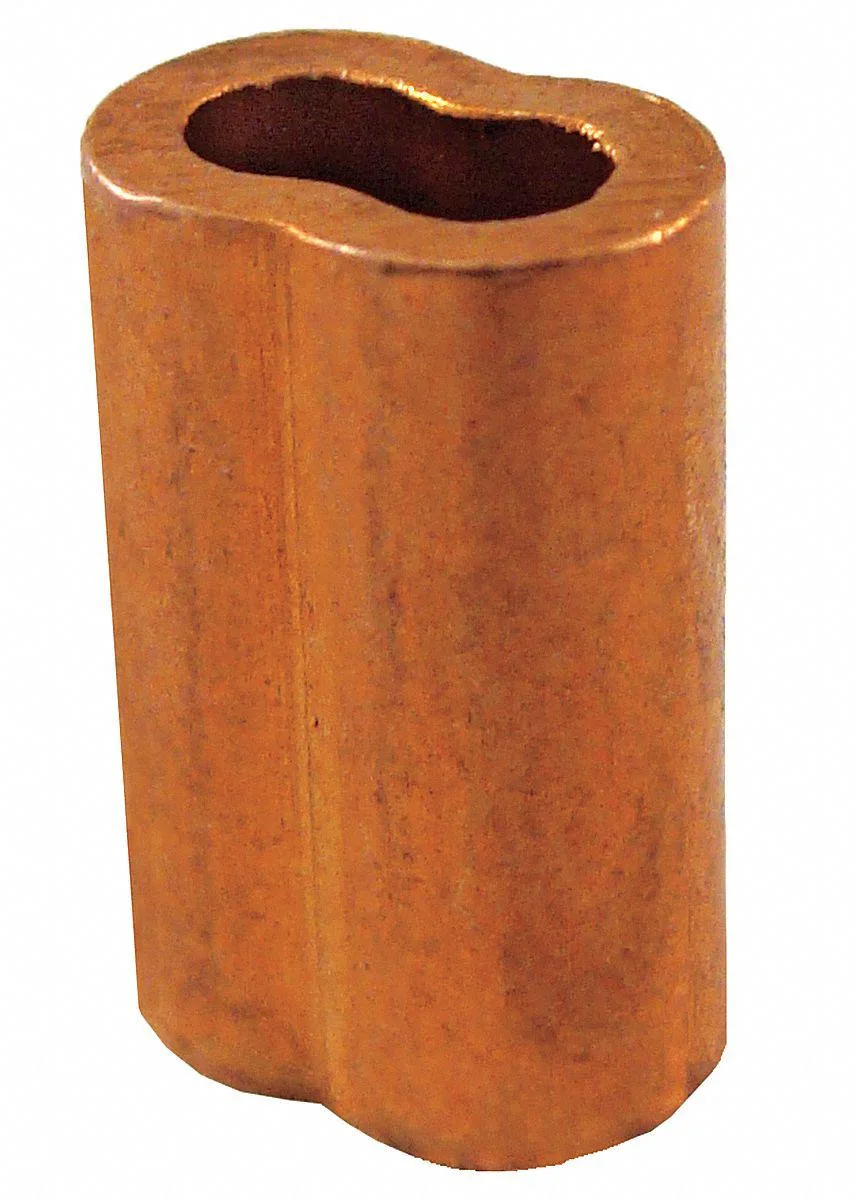 Loos &amp; Co., Inc. Loos &amp; Co., Inc. SL2-8 Oval Sleeve 1/4 in 122 Copper — product photo