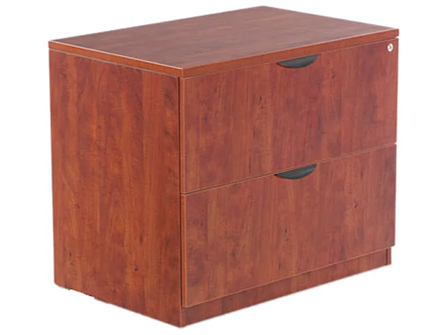 Alera Alera VA51-3622MC Valencia Two-Drawer Lateral File 34w 22d 29h Medium Cherry office furniture — product photo