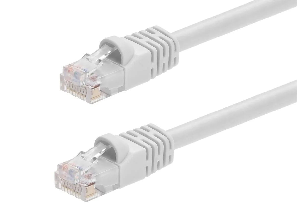 Monoprice Inc. Monoprice 103442 Cat6 Ethernet Cable 10ft White 24AWG 550MHz — product photo