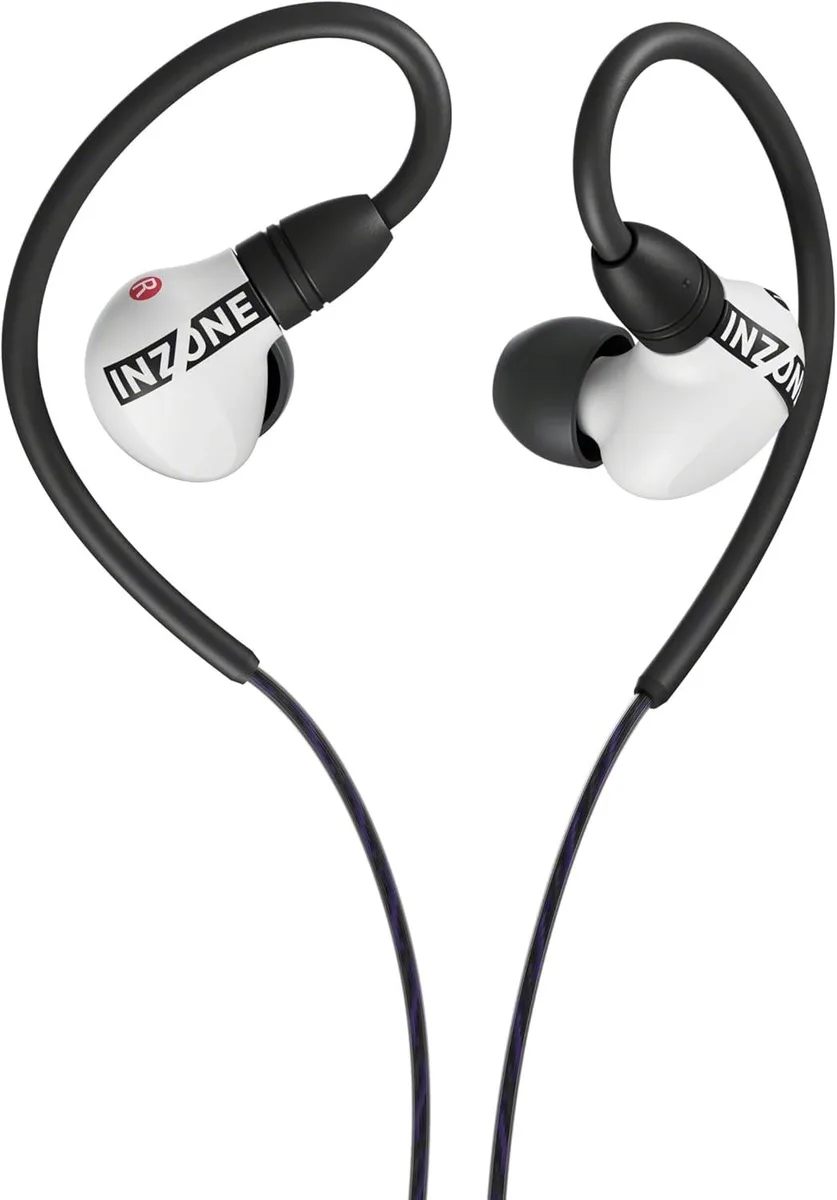 Sony Sony INZONE E9 Wired Gaming Earbuds White 360 Spatial Sound — product photo