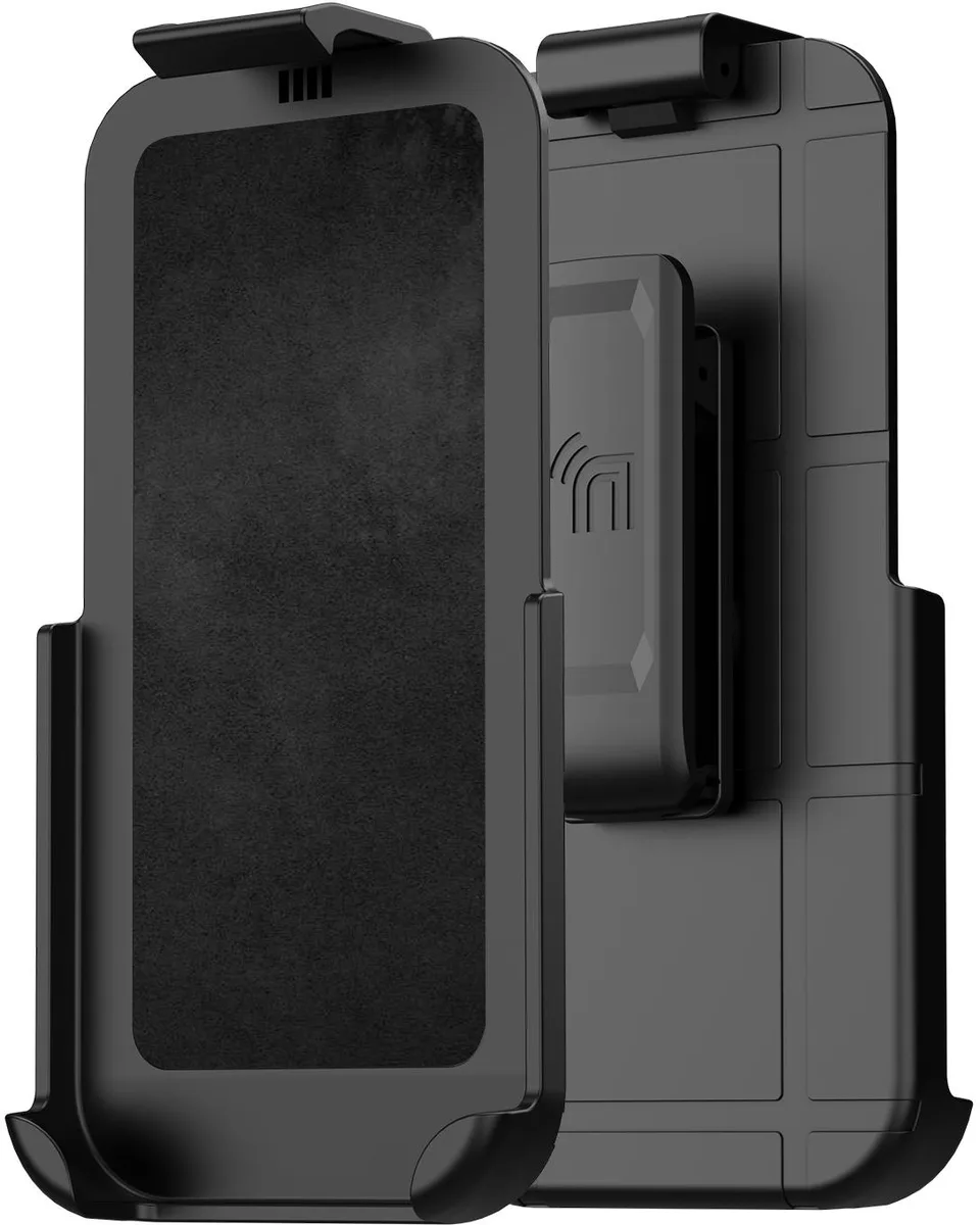 Nakedcellphone Nakedcellphone Belt Clip Holster for iPhone 16e / 17e case — product photo