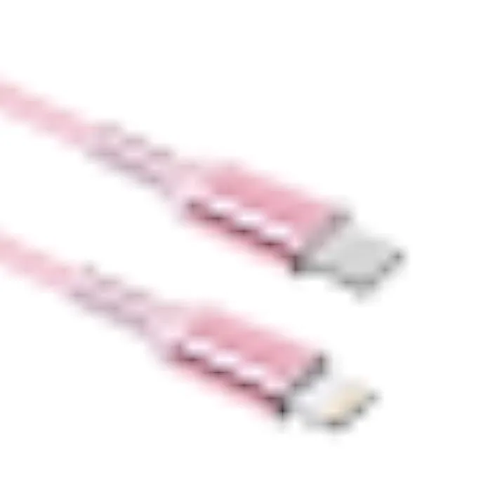 TAURKENAM TAURKENAM USB-C to Lightning Cable 20FT Pink MFi 20W 3A — product photo