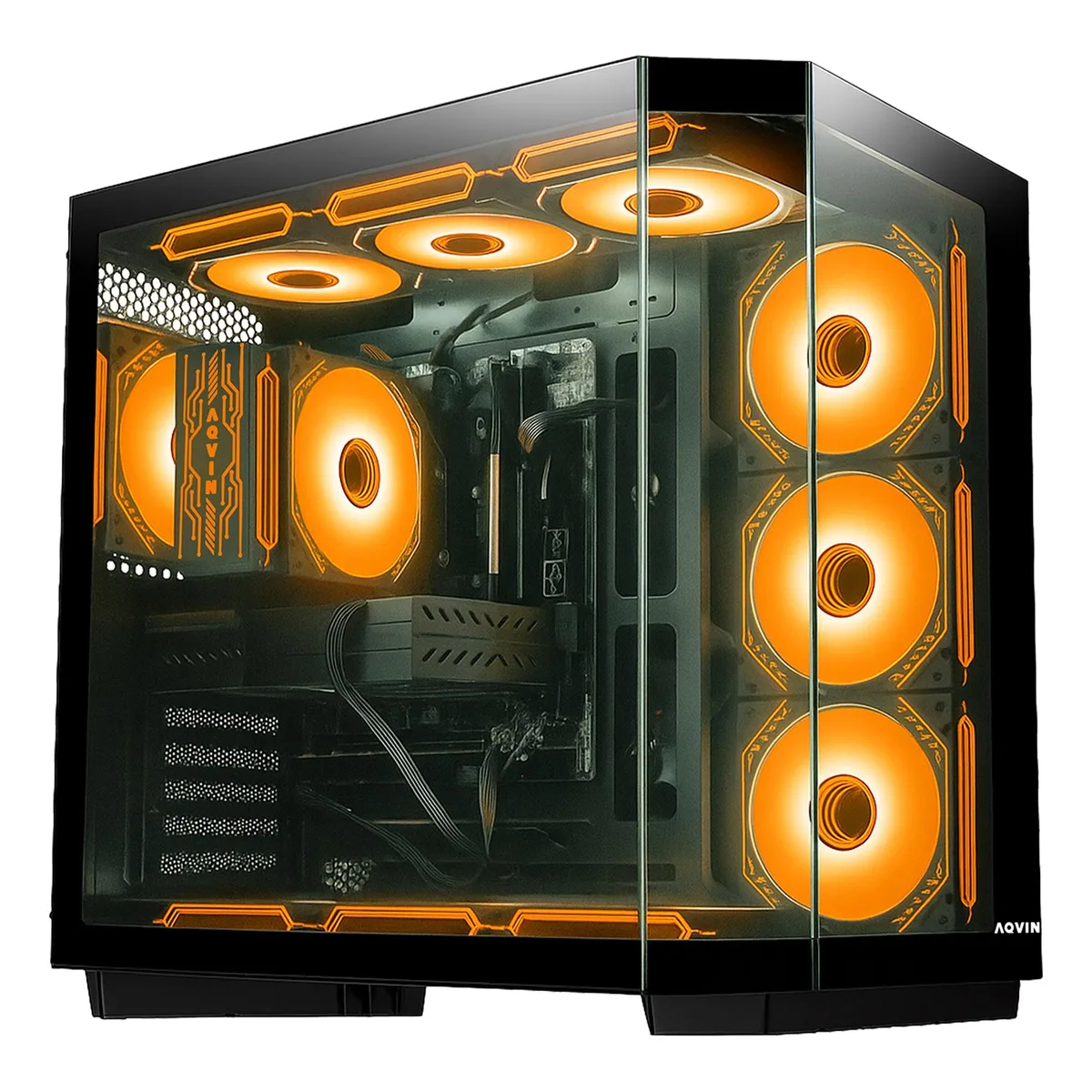 AQVIN AQVIN Ignite Gaming PC Ryzen 5 5500 RTX 5050 16GB DDR4 512GB NVMe — product photo