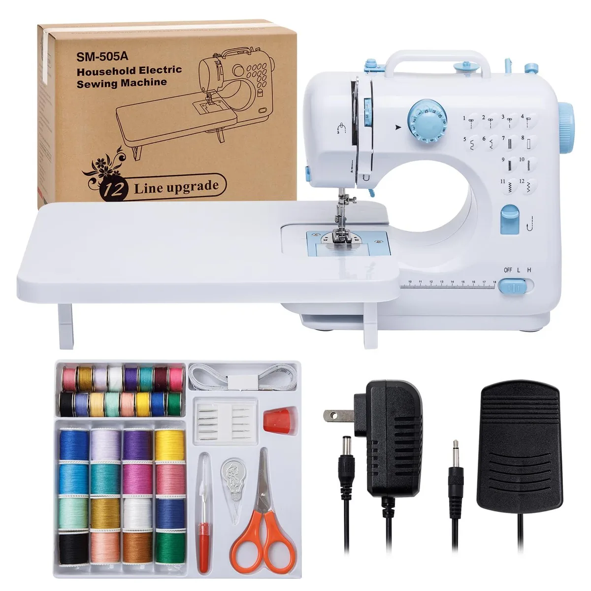  eisewboa 505 sewing machine 12 stitches 14.2×7×11.6 in — product photo
