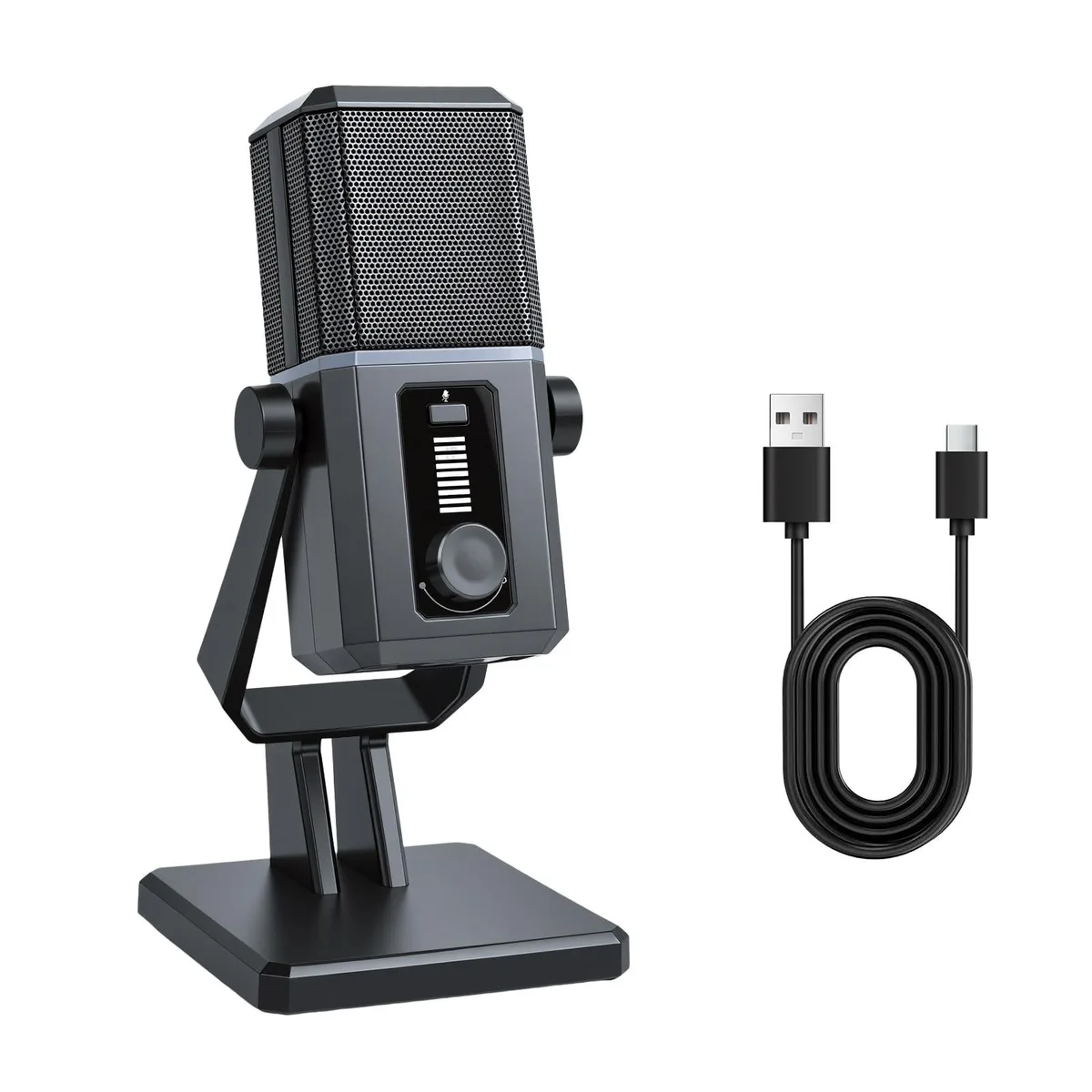 ELUTENG USB Gaming Microphone RGB Noise Cancelling 450g — product photo