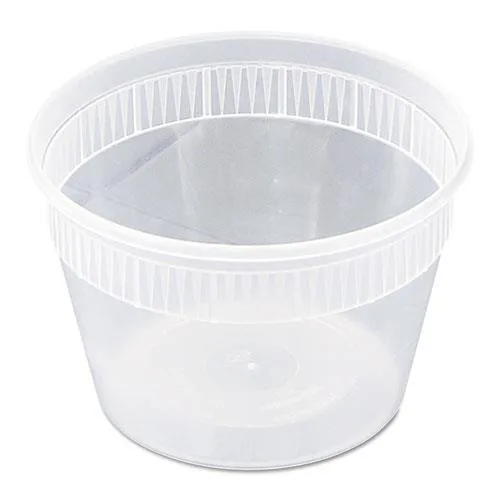 Clear rectangular food containers, 240 pack