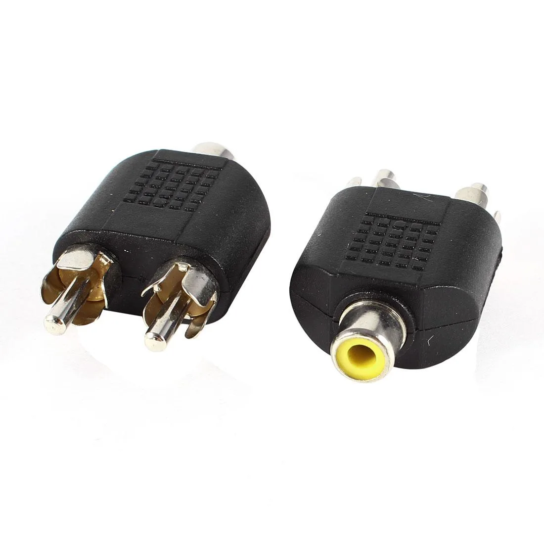 Unique-Bargains Unique-Bargains 2 Pieces RCA Female to 2 Male Adapter — product photo