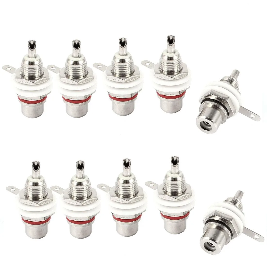 Unique-Bargains Unique-Bargains 10 x Solder RCA Female Jack Coupler — product photo