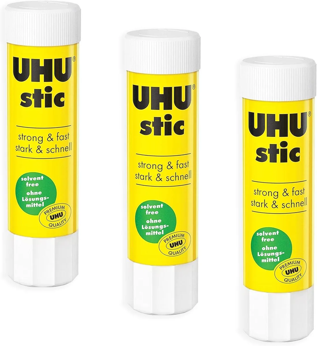  UHU glue stick 8.2g pack of 3 — product photo