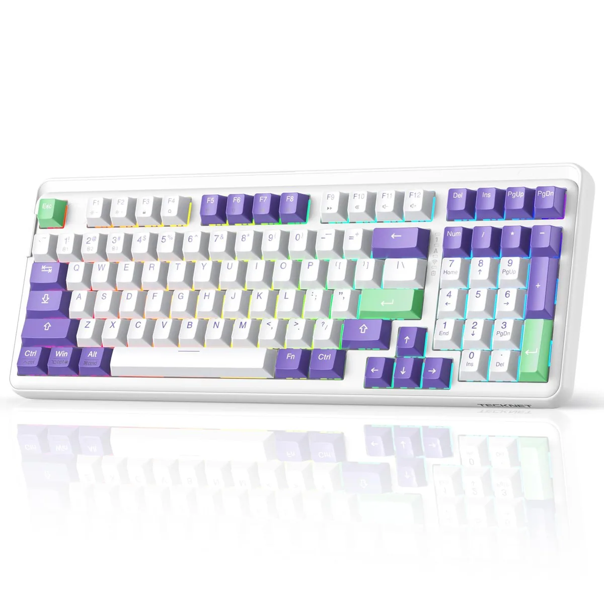  Redragon 96% Compact Gaming Keyboard 97 Keys Sky Switches Tri-Mode — product photo