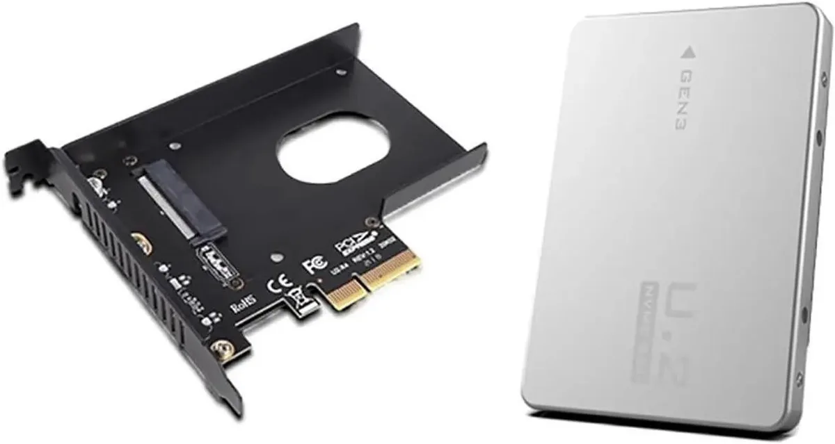 Vszerda Vszerda U2X4 PCIe 3.0 x4 to U.2 NVMe adapter gadget — product photo