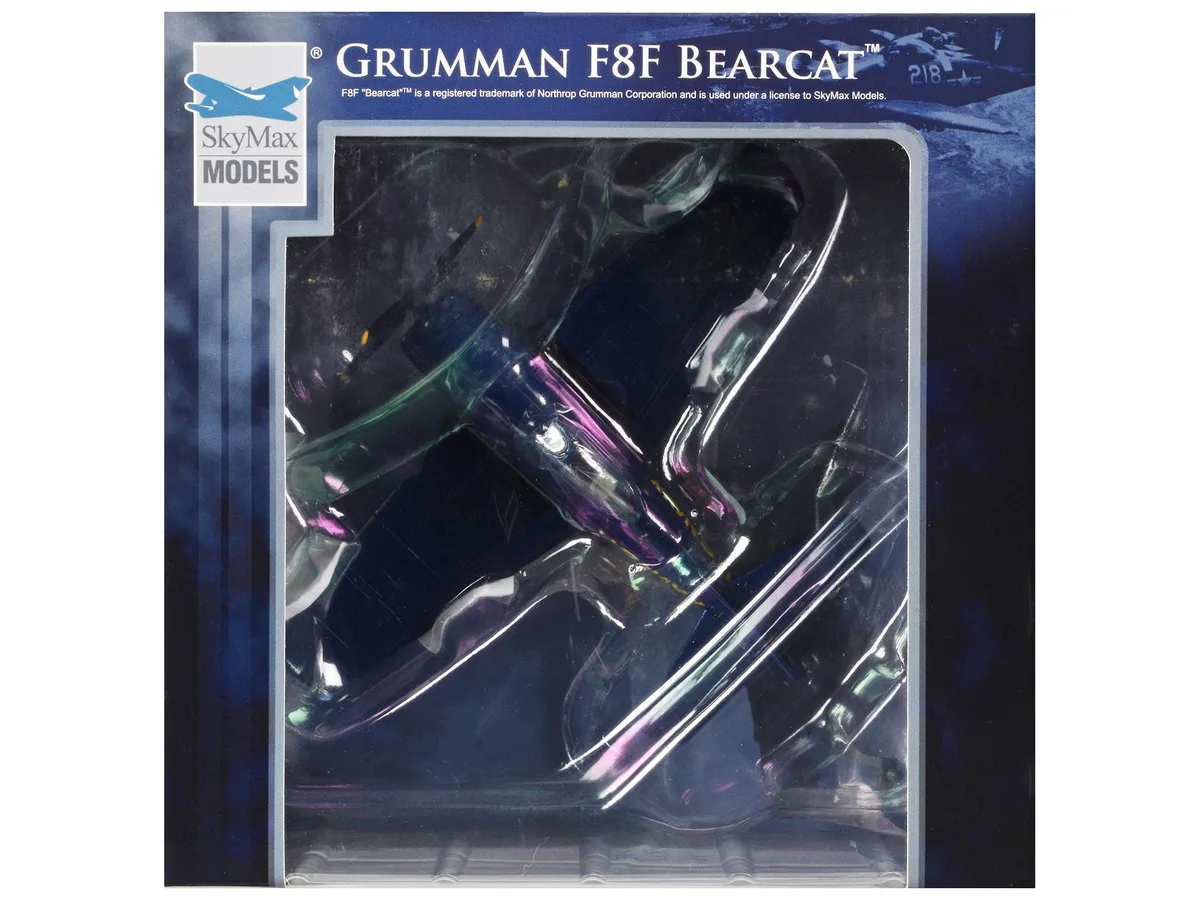 Hobby Master Hobby Master Grumman F8F Bearcat "Blue Angels (#1-5 decals)" 1/72 Diecast 1946 hobby collectible — product photo