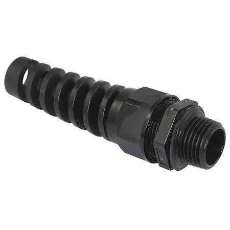 Dayton Dayton 32J074 Strain Relief Connector 1/2 in NPT Black — product photo