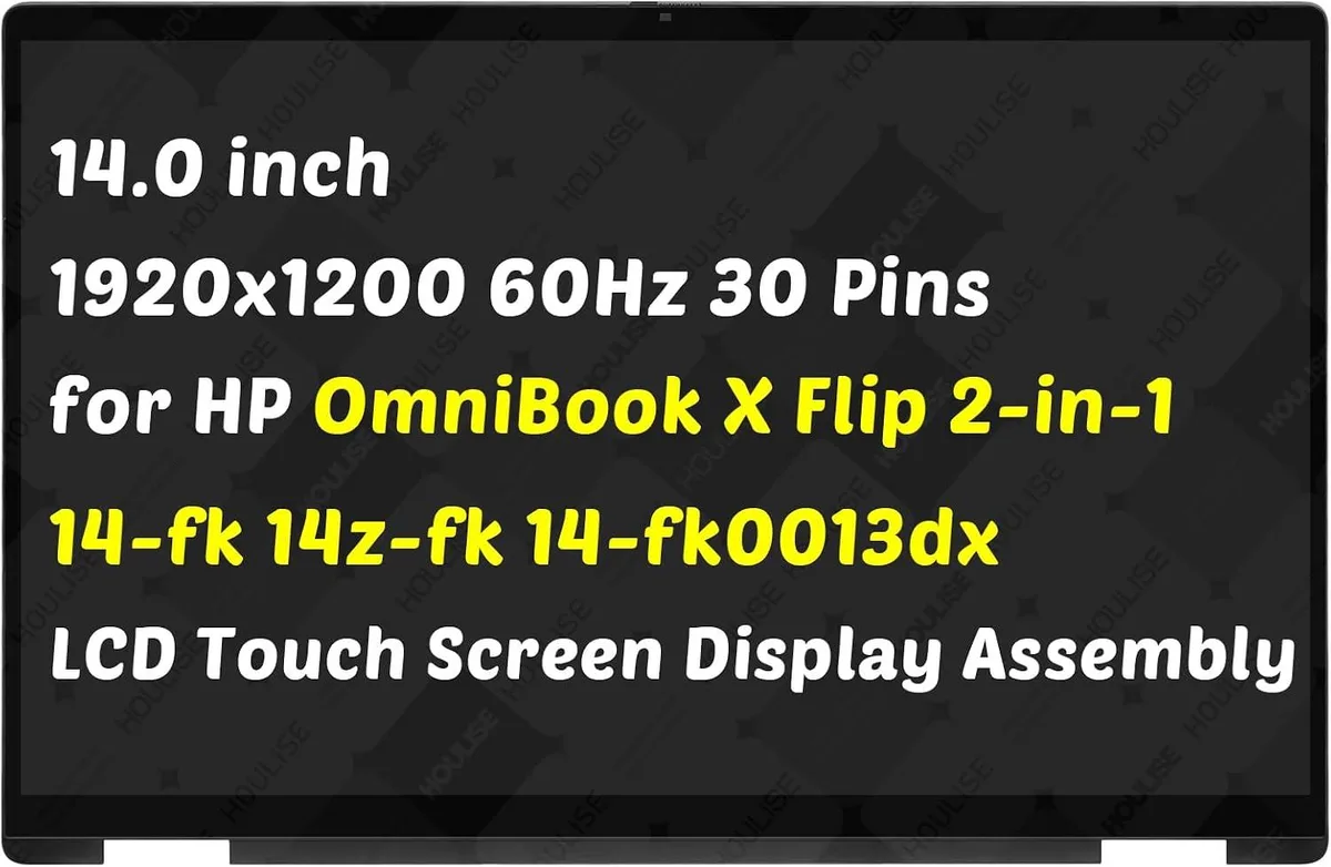 NUOLAISUN NUOLAISUN 14.0" 1920x1200 30 Pin LCD Touch Screen Digitizer Assembly — product photo