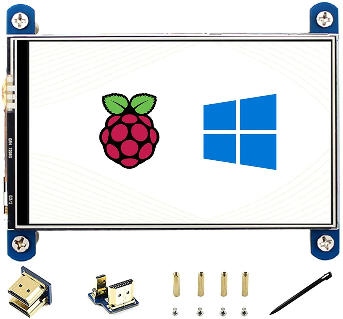 WaveShare WaveShare 4 inch IPS Touch Screen 800x480 Portable Monitor — product photo