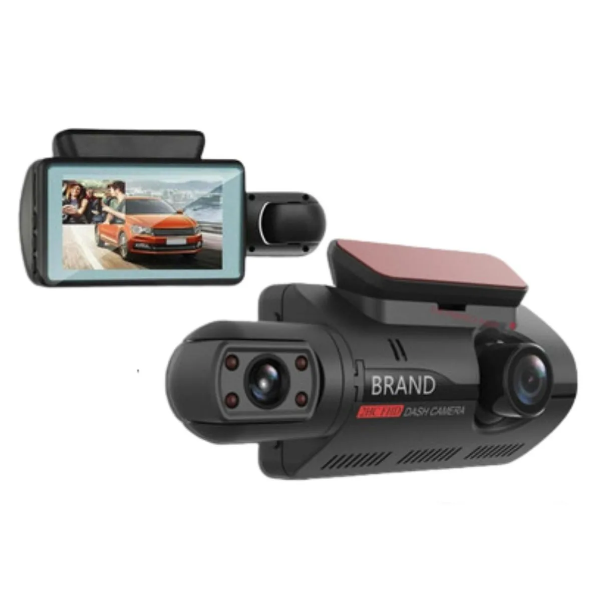 The Perfect Part The Perfect Part 1080P Dual Lens Dash Cam 170° Front Inside Black — product photo