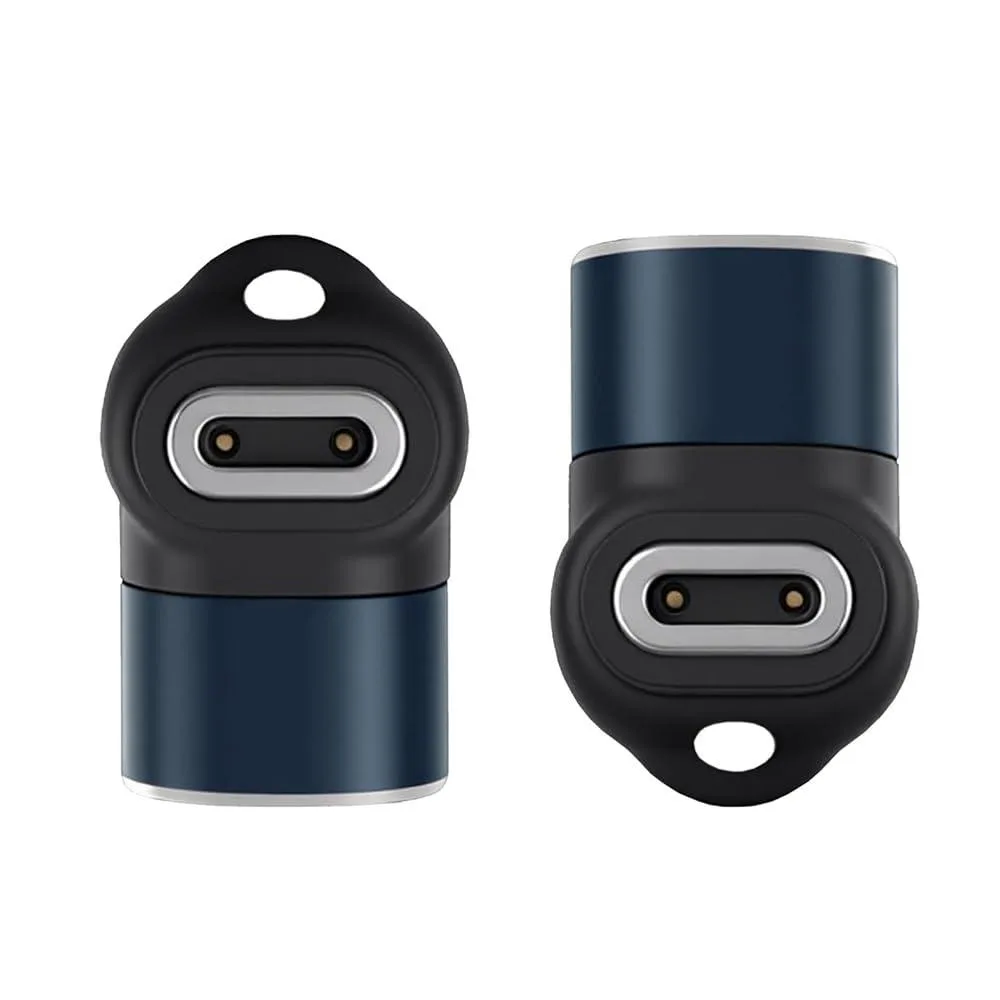 LORDWORLD LORDWORLD Magnetic USB-C 2-Pin Watch Charger 2pcs 5.0mm 5V1.0A — product photo