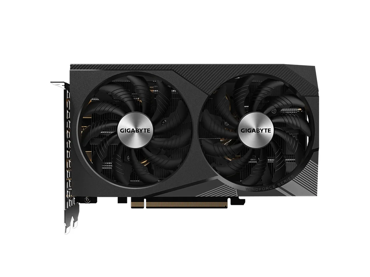 GIGABYTE GIGABYTE GV-N3060WF2OC-12GD REV2.0 GeForce RTX 3060 12GB graphics card — fotografie produktu
