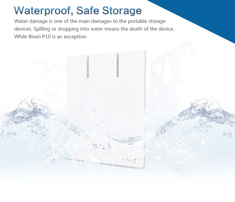 BIWIN STORAGE TECHNOLOGY LIMITED BIWIN STORAGE TECHNOLOGY LIMITED 128GB Lightning portable SSD — product photo