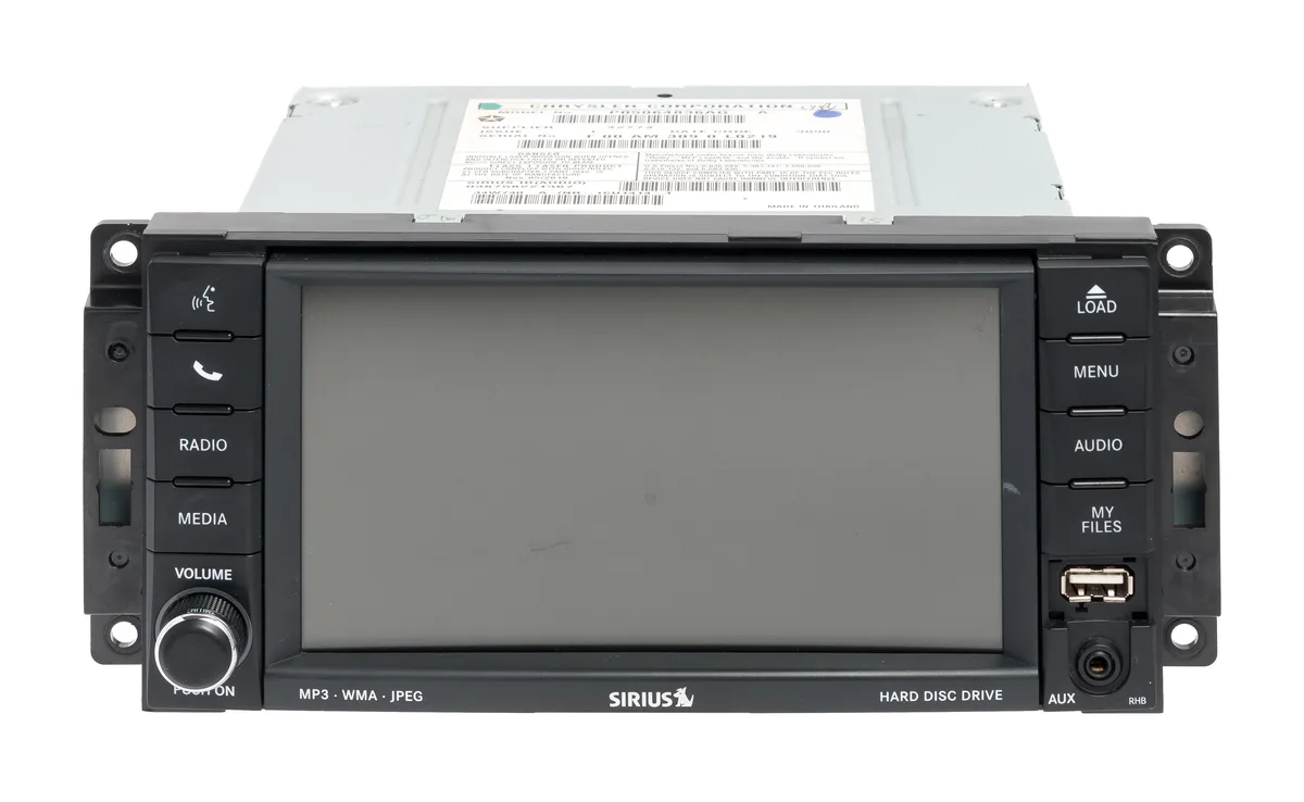 1 Factory Radio 1 Factory Radio P05064836AG receiver 2011-2012 Dodge Avenger — product photo