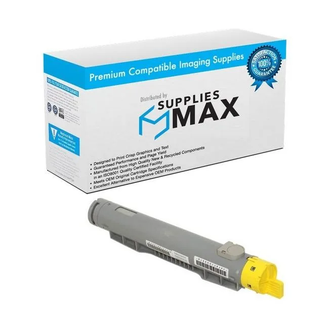 SuppliesMax SuppliesMax Yellow Toner Cartridge Dell 310-7896 8000 Pages — product photo