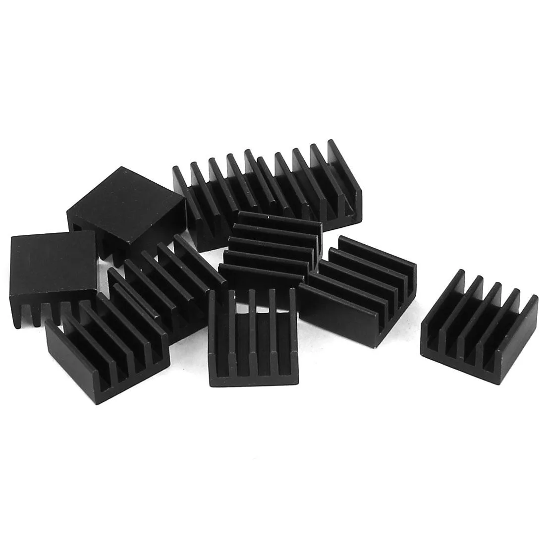 Unique-Bargains Unique-Bargains 10 Black Aluminum CPU Cooler Heatsinks 8.8mm — product photo