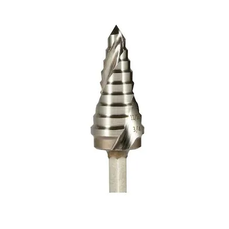 Unibor Unibor Multicut Impact Shank Step Drill 1/4in-3/4in — product photo